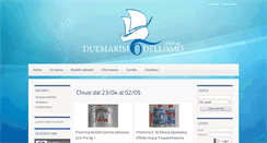 Desktop Screenshot of duemarimodellismo.it